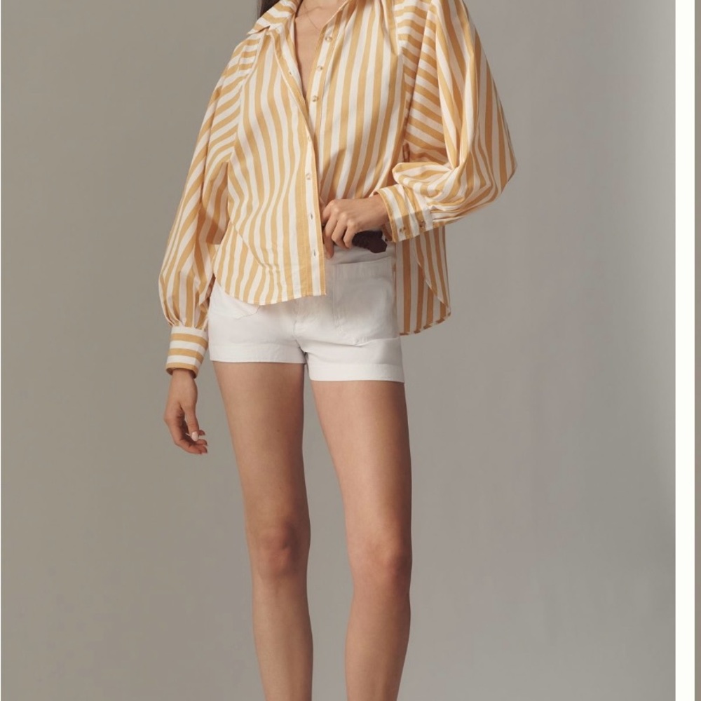 Pilcro Bailey BLUE Batwing Boyfriend Button down